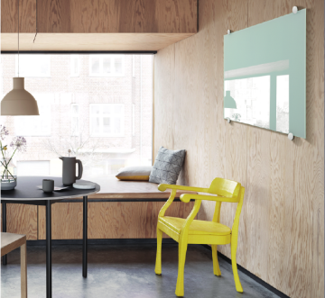 Tempering Non-magnetic Wall Mounted Glass Board for Home