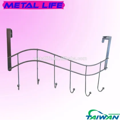 HA-302 Bathroom metal over the door hanger