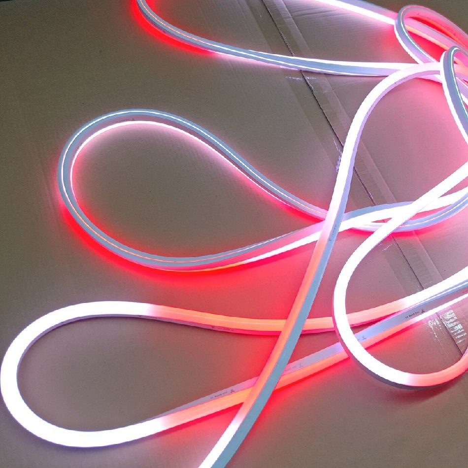 Толук түстүү DMX Neon Strip Flexile Tube Light