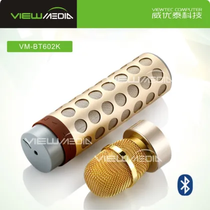 VM-BT602K audio accessories 2017 microphone bluetooth speaker for KTV Use
