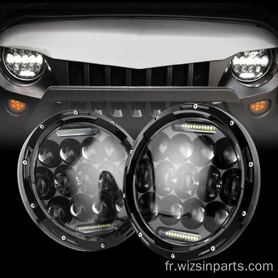 Phares LED en nid d&#39;abeille Jeep Wrangler