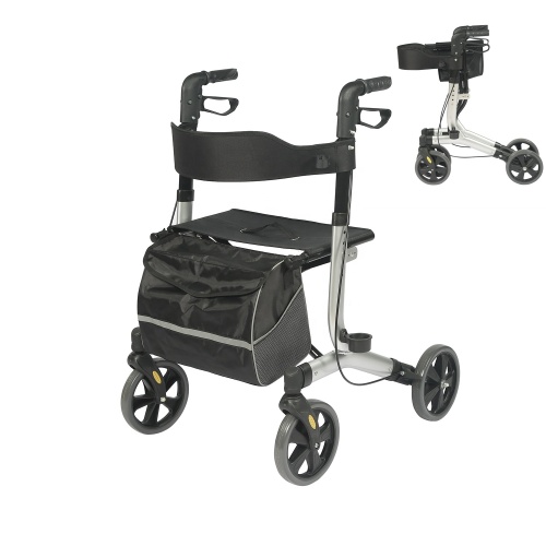 Ultra Light Rollator Walker Luxury German Design Mobility Rollator Factory