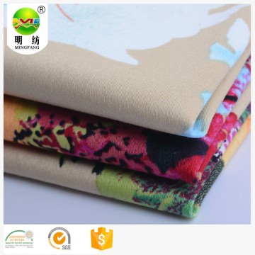 shaoxing textile printed cotton pajamas fabric
