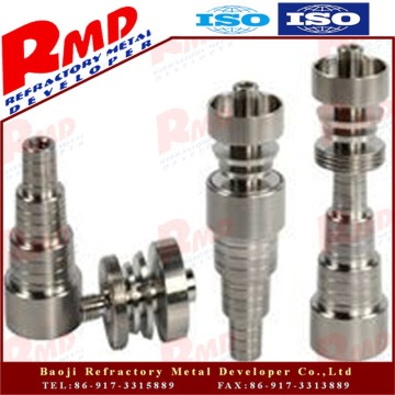 10mm&14mm &19mm 6 IN 1 domeless titanium nail,wth male and female joint