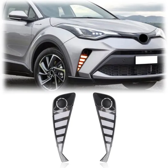 Gobison Dynamic Yellow Turn Signal Daylight Fog Lamp LED DRL for Toyota C-HR/CHR