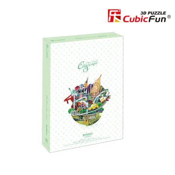 Paper Craft Model with New Tork Cityscape Design