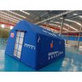 High-quality Relief Tents for Emergency Response Blue Oxford Inflatable Medical Tent Manufactory