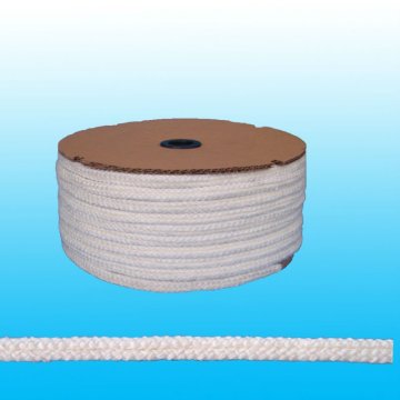 Fiberglass knitting tape with aramid yarn in