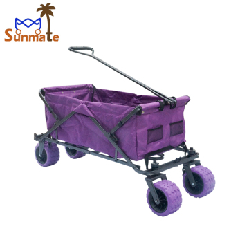 Collapsible Lightweight High-Capacity Motorized Kids Wagon