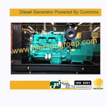 Three Phases 250kw/313kva Powered by Cummins Diesel Generator