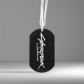 High Quality Custom Gold Plated Stainless Steel Cross Necklace Engraved Mens Dog Tag for Men Chains Type
