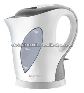 1.7L cordless electric plastic water kettle