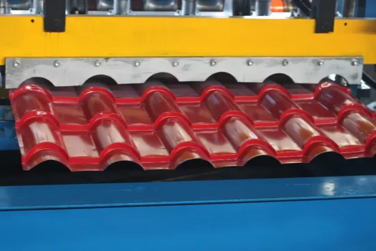 steel colored glazed tile machine,the manufacturer and exporter of glazed tile