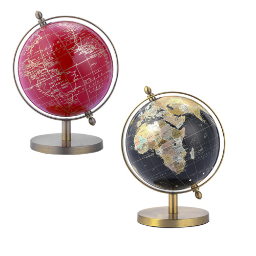 Traditioneel tafeldecor Earth Map Globes Huwelijkscadeau