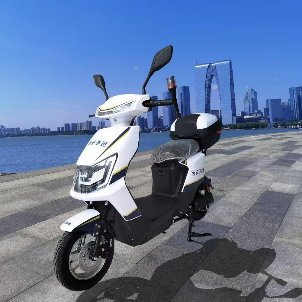 Police patrol electric bicycles