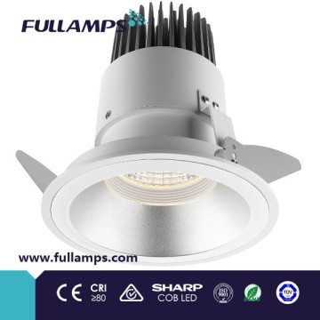 33W LED downlight,original sharp cob led,lifud driver,fixed body,6inch down light,recessed down light