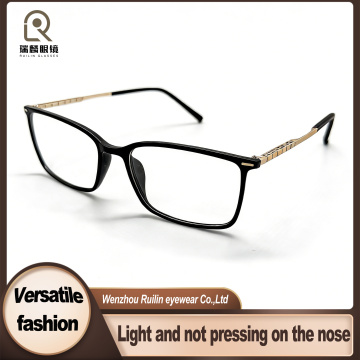 Pés flexíveis de metal Óculos de armação completa TR90