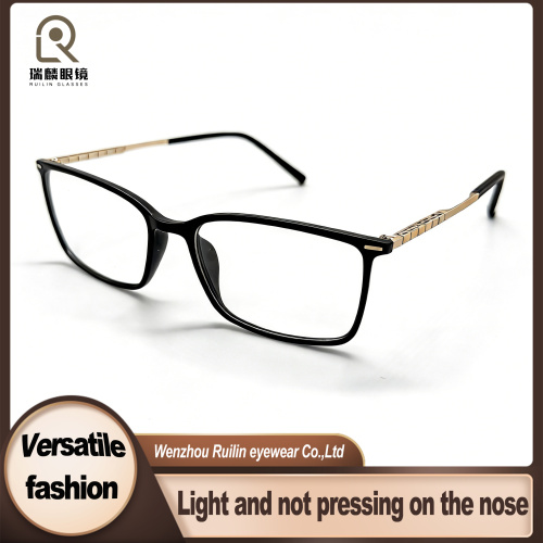 Pés flexíveis de metal Óculos de armação completa TR90