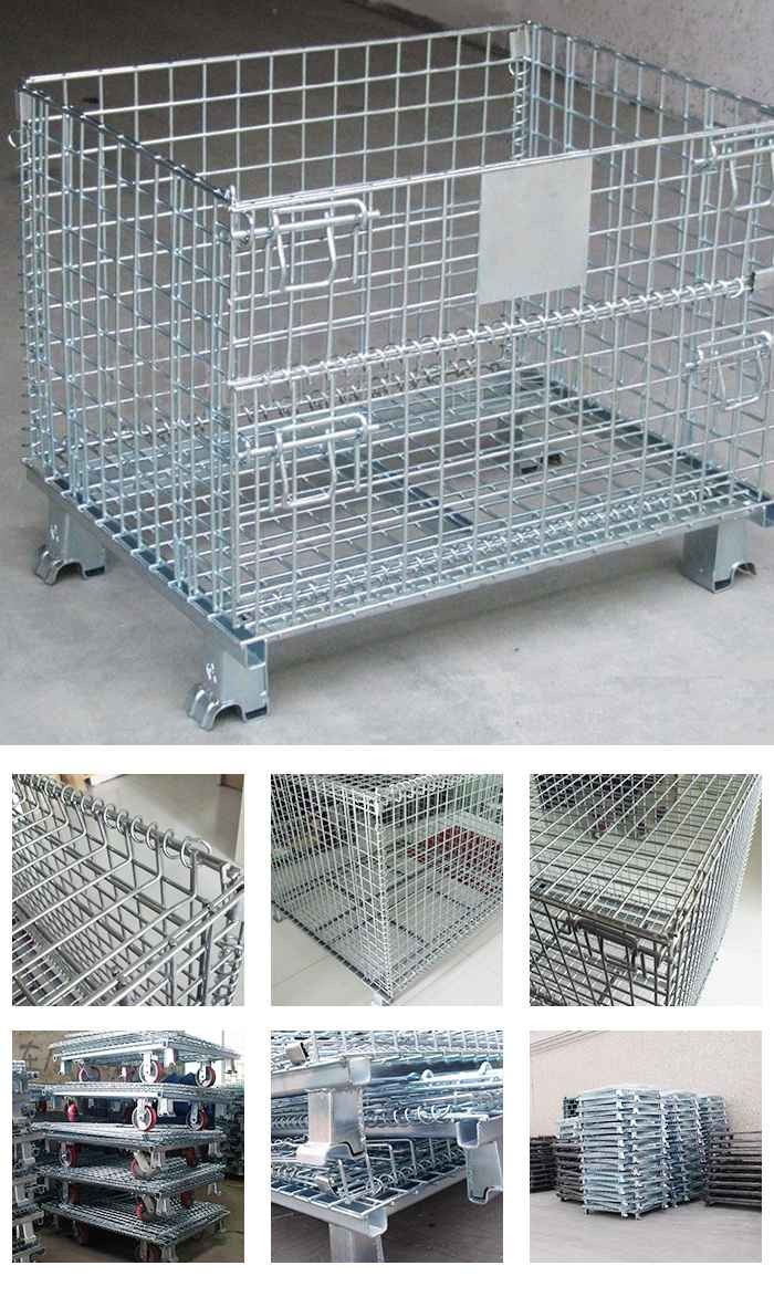 Folding Steel Storage Cages