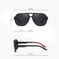 Rubberized Non-slip TR90 Sunglasses