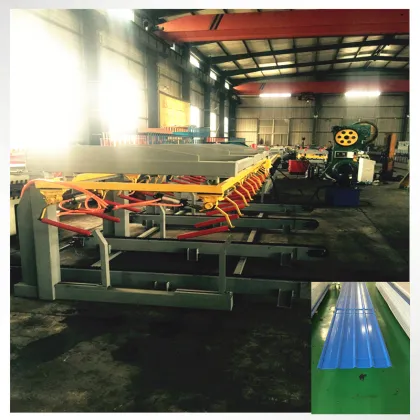 automatic roof machine stacker