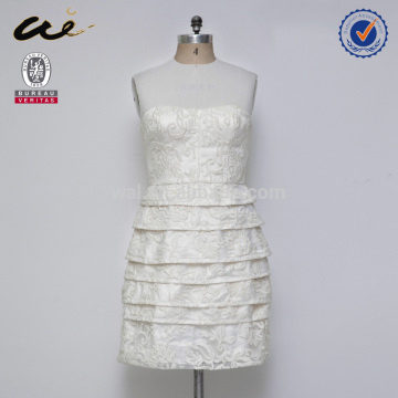 great design white dress cocktail dress