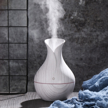 130ml Vase Shape USB Aromatherapy Essential Oil Ultrasonic Humidifier with LED Lights