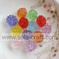 12x14MM Wholesale Mix Color Transparent Acrylic Berry Beads