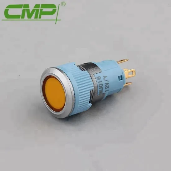 16mm Panel Mount Plastic Red Momentary Push Button Switch