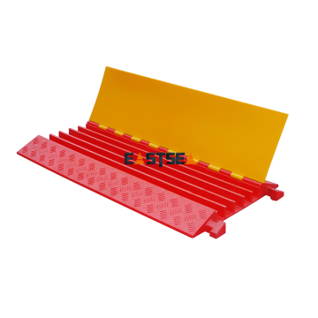 Outdoor Rubber Cable Protector Humps 5 Way PU Cable Cross