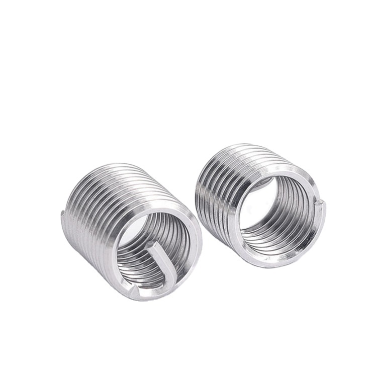 High Quality Din 8140 Stainless Steel Heli Coil Spring Wire Custom Size Thread Inserts M12 and M18