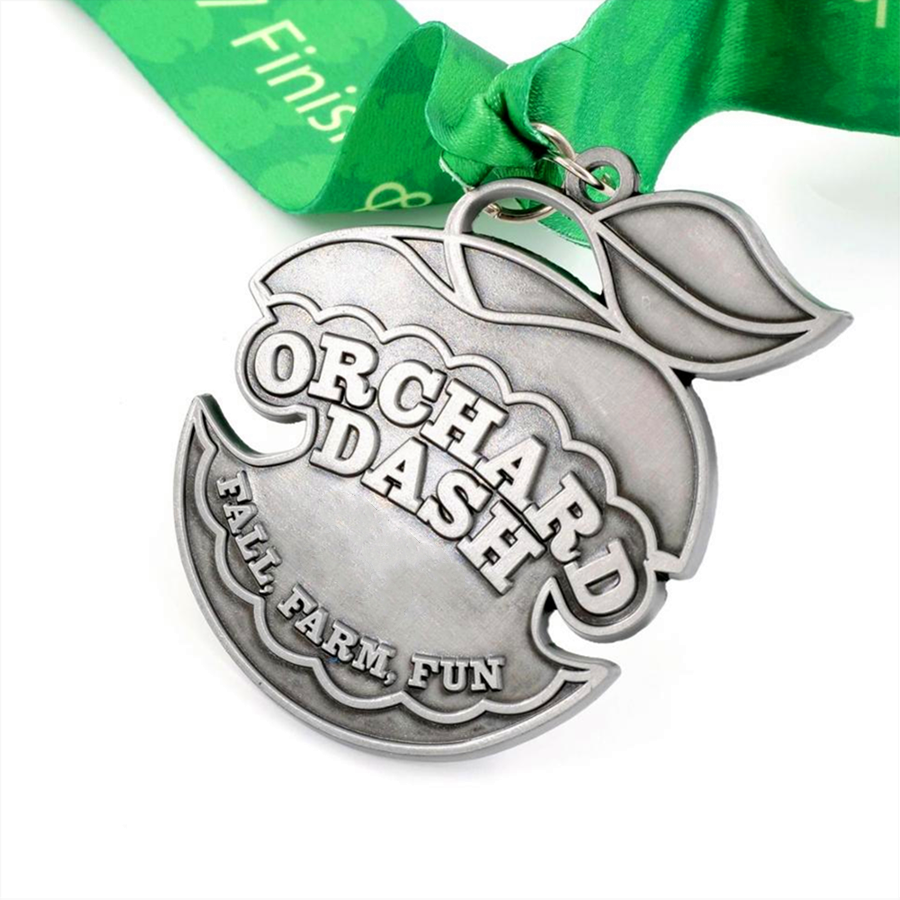 Aangepaste boerderij Fun Orchard Dash Medal