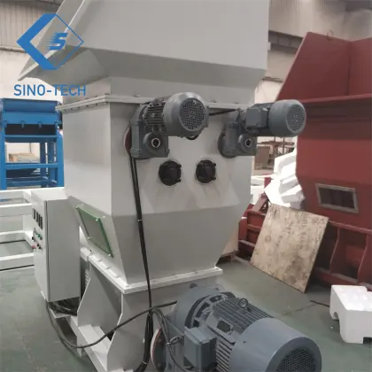 Automatic EPS Foam Recycling Machine for Shredding and Hot Melting (50-100kg/h)