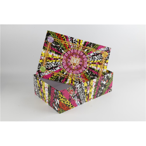 Custom Printed Cardboard Lid And Base Shoe Box