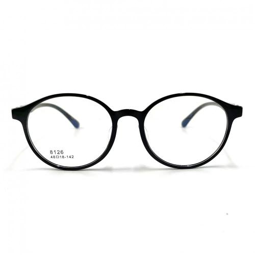 Large Black Circle Glass Frames