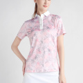 Printed Polo Shirt T-Shirt Women