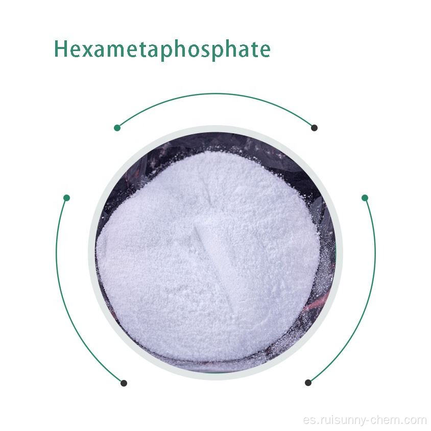 Venta caliente SHMP de hexametafosfato de sodio con CAS 10124-56-8