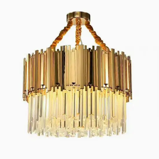 INSHINE Brass Crystal Appropriate Pendant Light