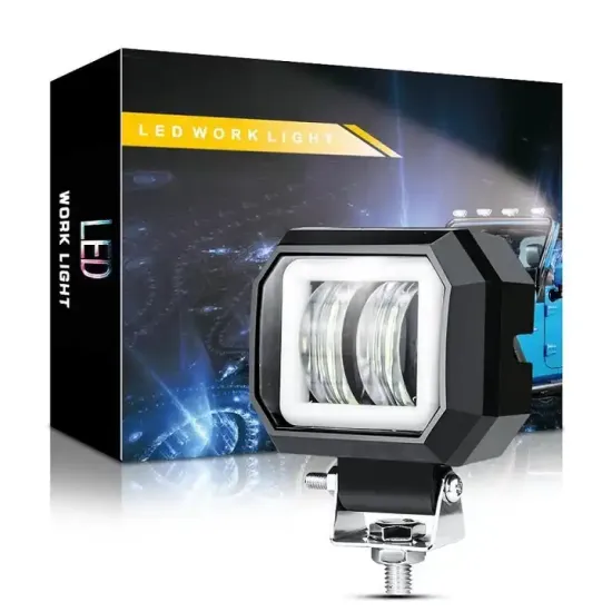 DC12V-24V 20W 3Inch 7D Waterproof Square LED Light Bar