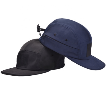 Custom Logo Corduroy Truck Hat with Mesh Panels and Nylon Strap