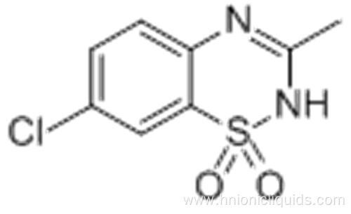 2H-1,2,4-Benzothiadiazine,7-chloro-3-methyl-, 1,1-dioxide CAS 364-98-7