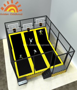 Gymnastic Basketball Trampoline Exercise  For Children