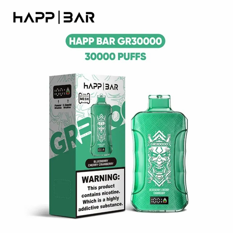 Happ Bar GR 30kpuffs vape ขายส่ง