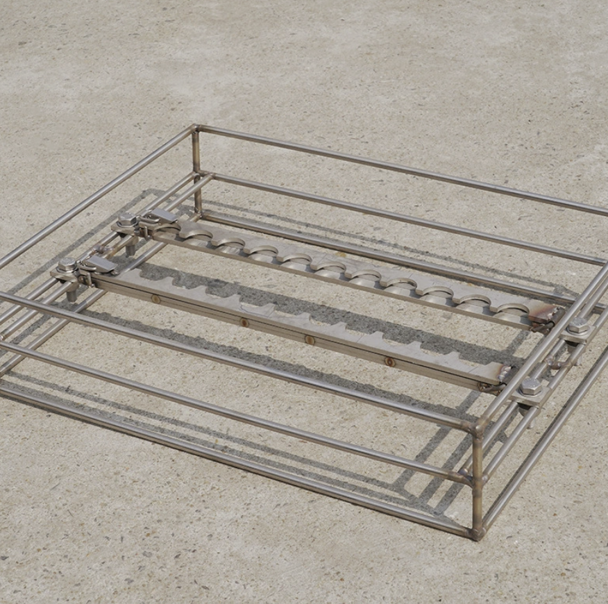 High temperature plating rack