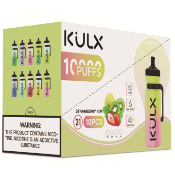 Kulx Bottle充電可能な逸脱可能なVape Pod 10000パフ