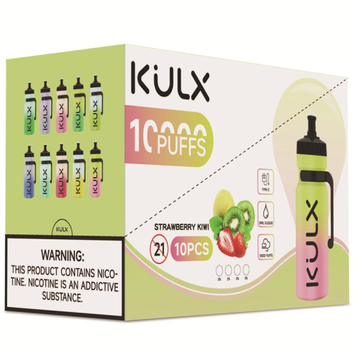 Kulx Botol boleh dicas semula boleh digabungkan Vape Pod 10000 Puffs