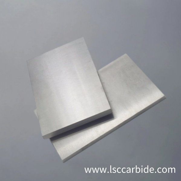 High performance tungsten carbide plate