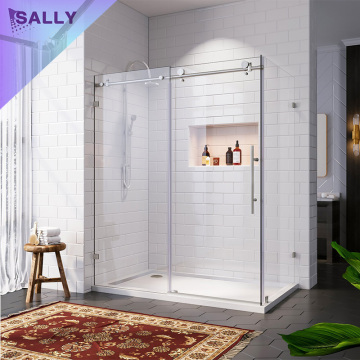 SALLY 10mm Glass Sliding Shower Door Side-Panel Enclosure