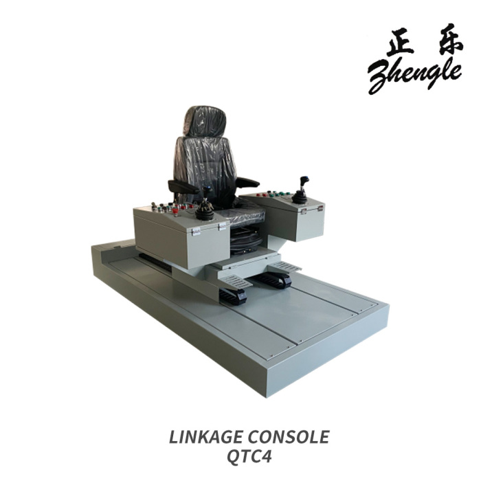 Console com assento confortável e plataforma robusta