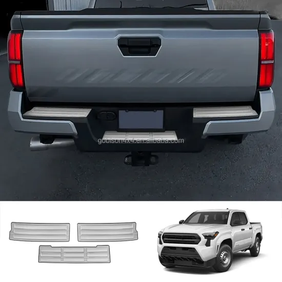 Gobison Stainless Steel Rear Trunk Bed Step for Toyota Tacoma 2024